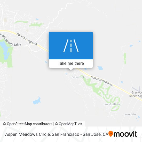 Aspen Meadows Circle map