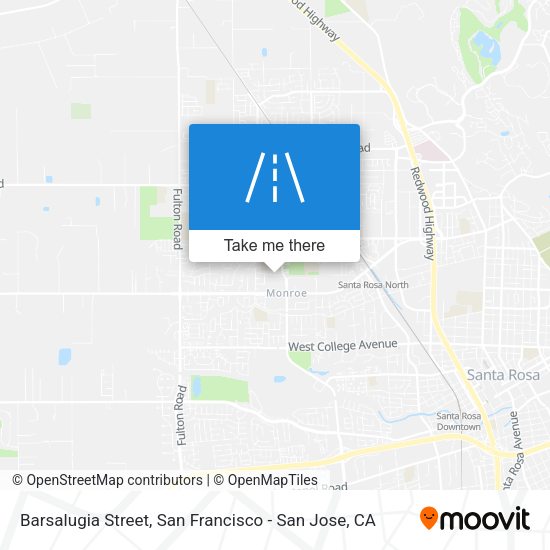Mapa de Barsalugia Street
