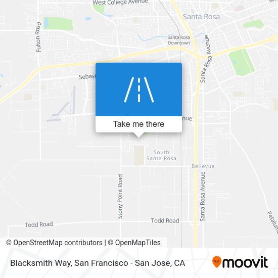 Mapa de Blacksmith Way