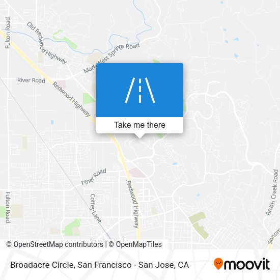 Broadacre Circle map