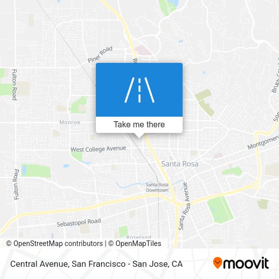 Mapa de Central Avenue
