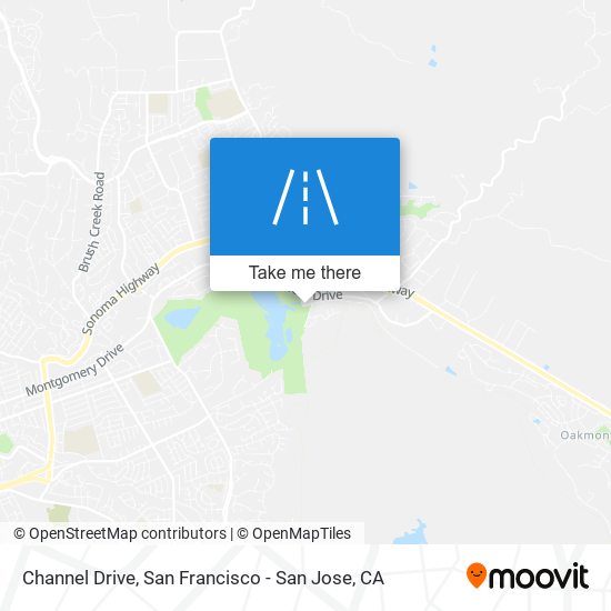 Channel Drive map