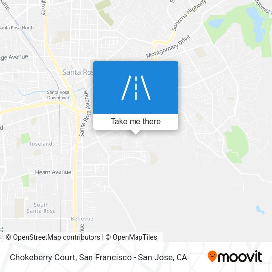 Chokeberry Court map