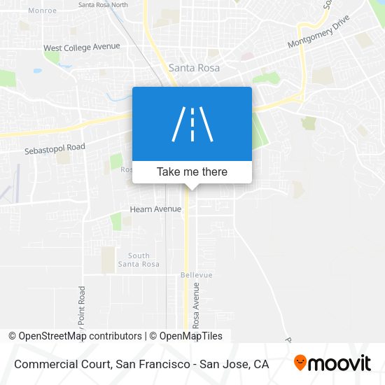 Mapa de Commercial Court