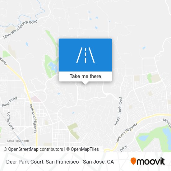 Mapa de Deer Park Court