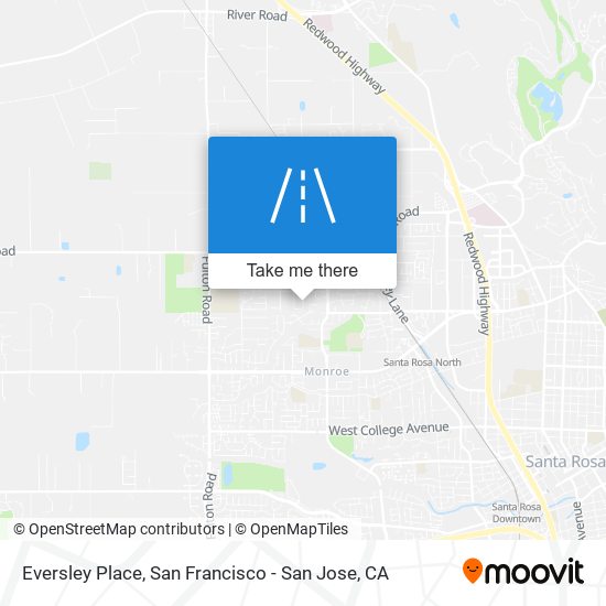 Eversley Place map