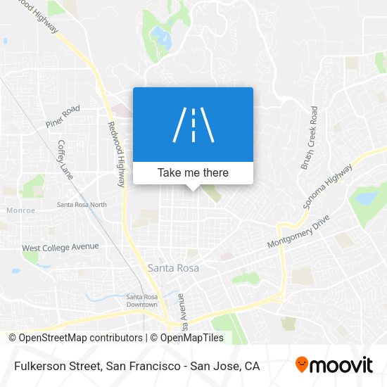 Mapa de Fulkerson Street
