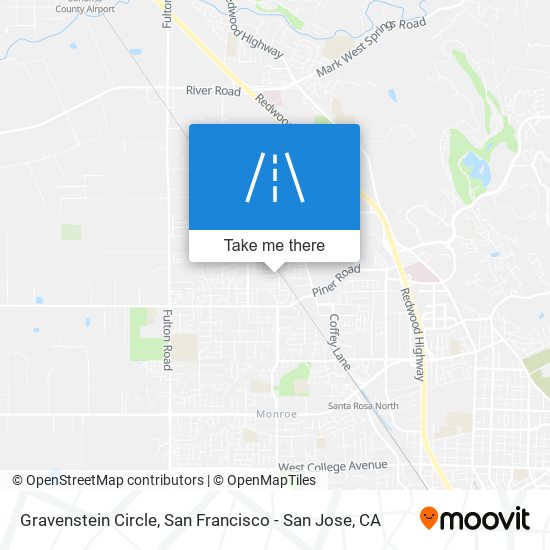 Gravenstein Circle map