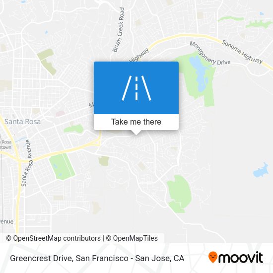 Greencrest Drive map