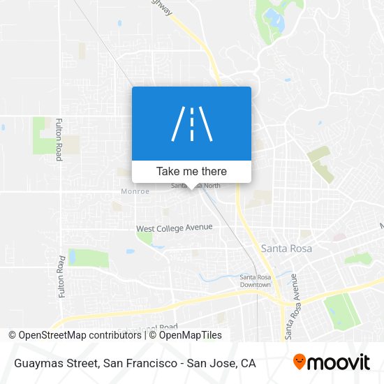 Mapa de Guaymas Street
