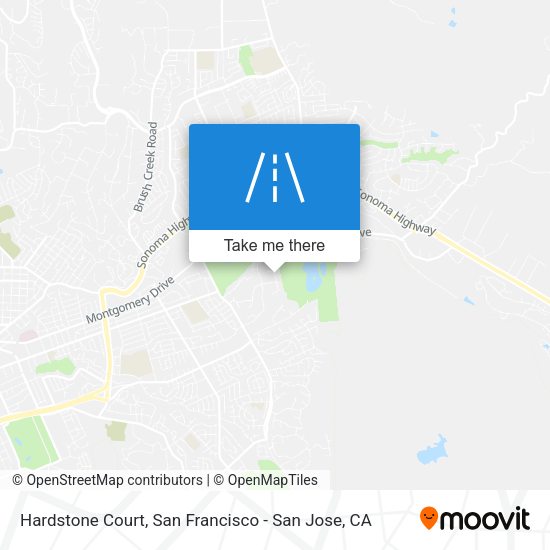 Mapa de Hardstone Court