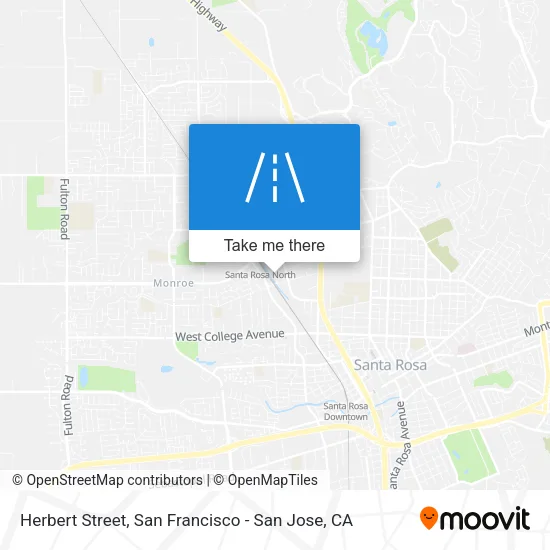 Herbert Street map