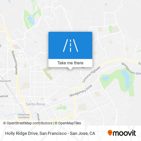 Mapa de Holly Ridge Drive