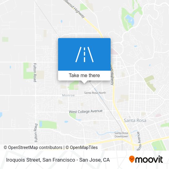 Mapa de Iroquois Street