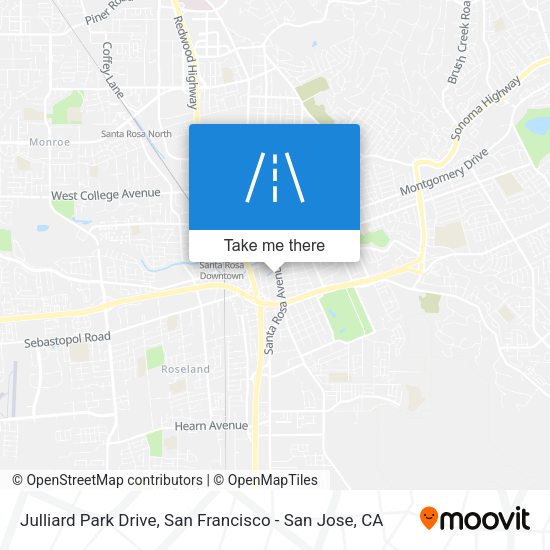 Mapa de Julliard Park Drive