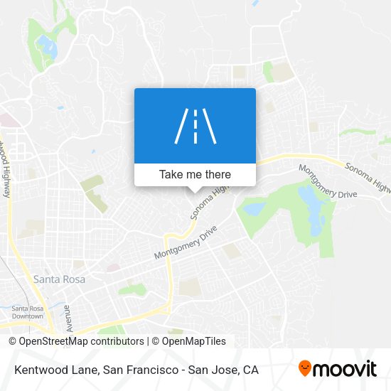 Mapa de Kentwood Lane