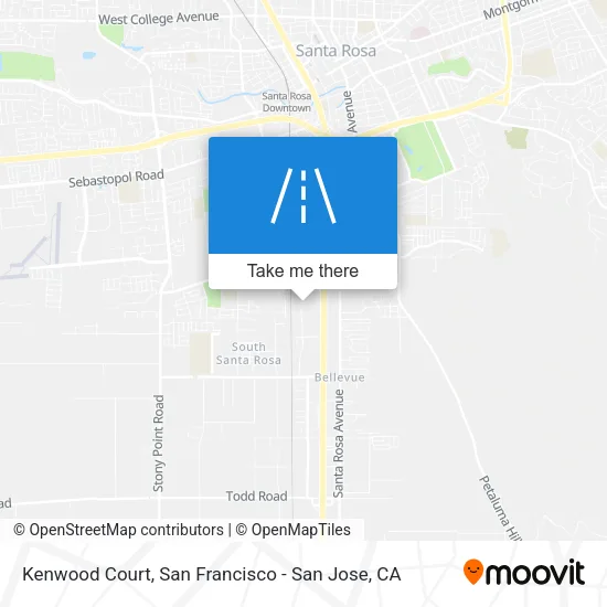 Mapa de Kenwood Court