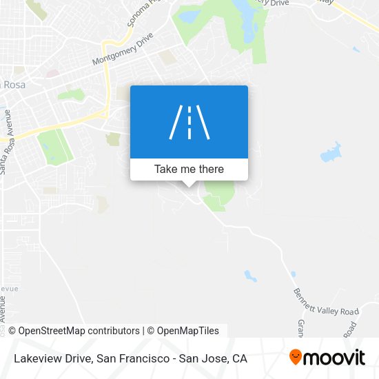 Lakeview Drive map