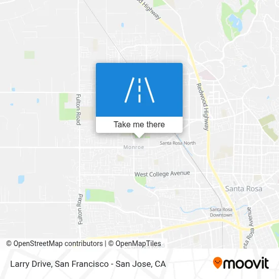 Larry Drive map