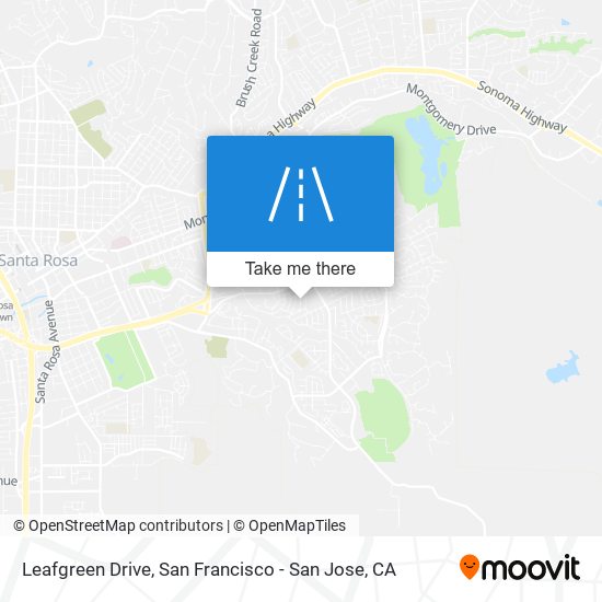 Leafgreen Drive map