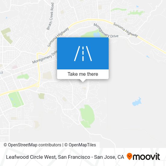 Leafwood Circle West map