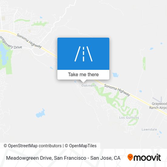 Meadowgreen Drive map