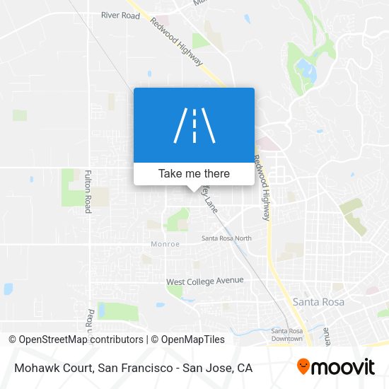 Mohawk Court map