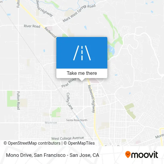 Mono Drive map