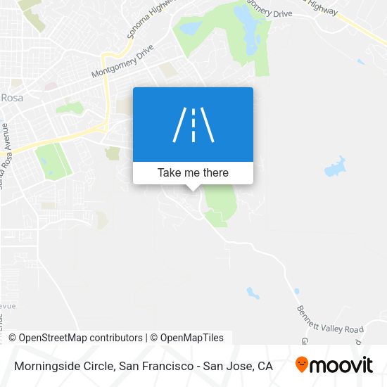 Morningside Circle map