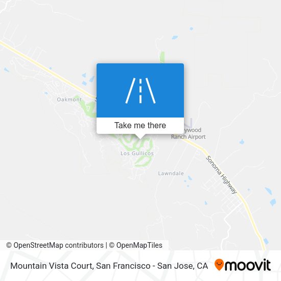 Mountain Vista Court map