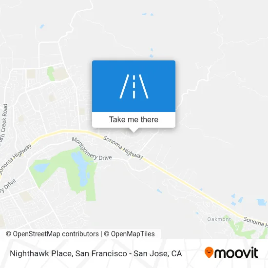 Nighthawk Place map