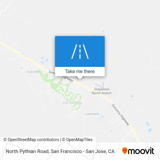 North Pythian Road map
