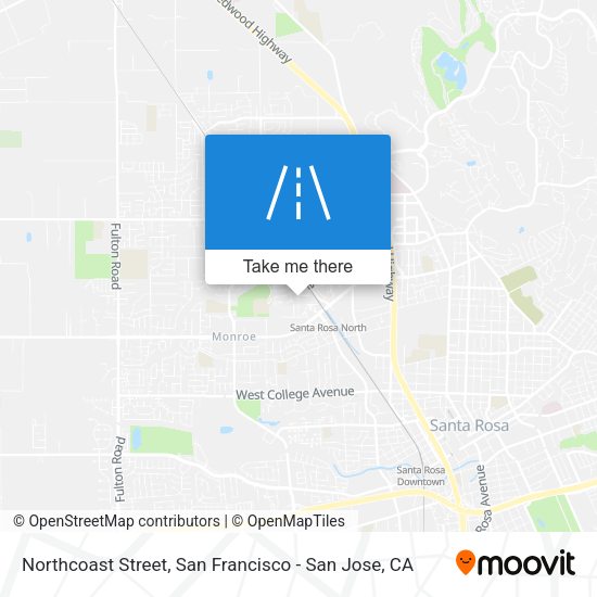 Northcoast Street map