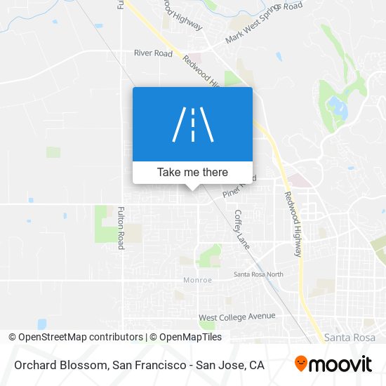 Orchard Blossom map