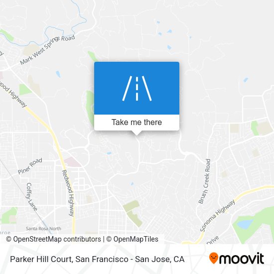 Parker Hill Court map