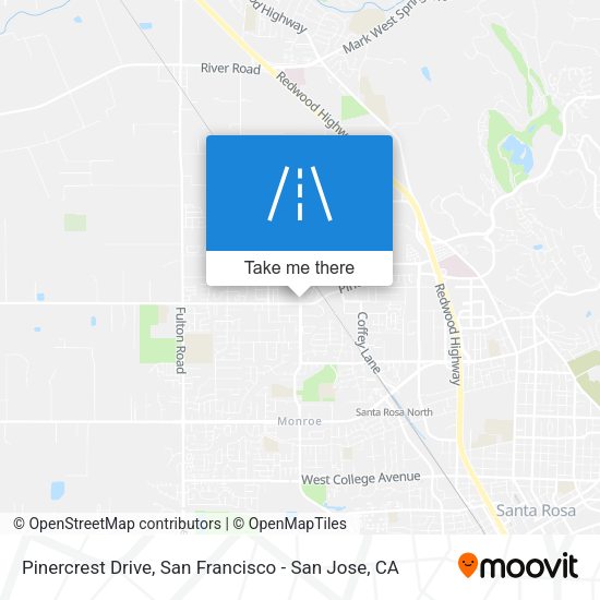 Mapa de Pinercrest Drive