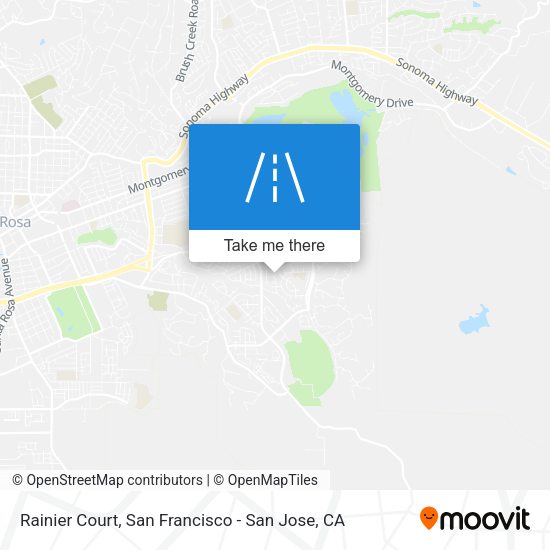 Mapa de Rainier Court