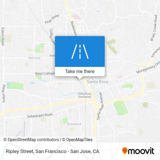 Mapa de Ripley Street