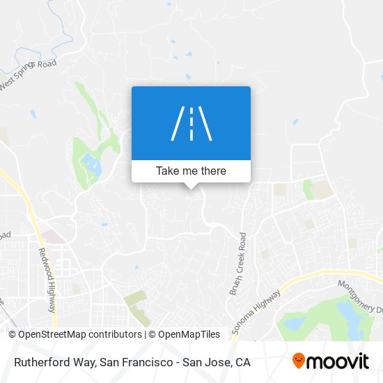 Mapa de Rutherford Way