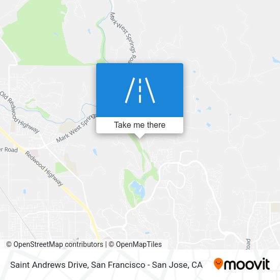 Mapa de Saint Andrews Drive