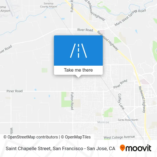 Saint Chapelle Street map