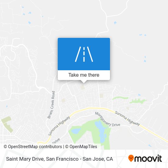 Saint Mary Drive map