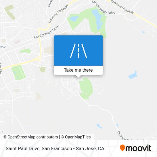 Mapa de Saint Paul Drive