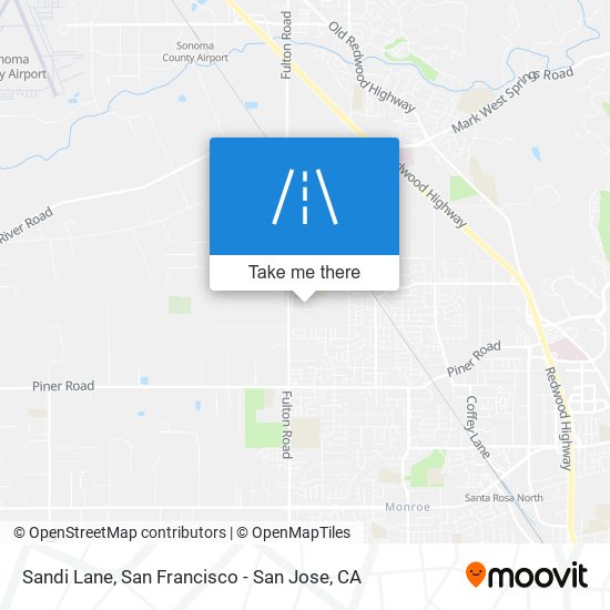 Sandi Lane map