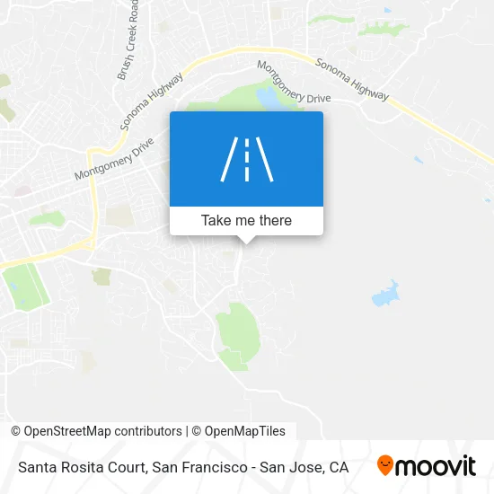 Santa Rosita Court map
