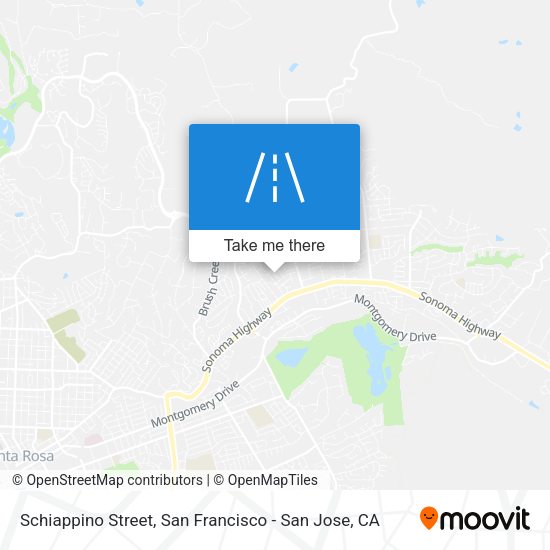 Mapa de Schiappino Street