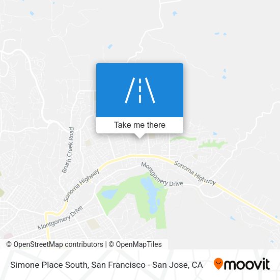 Simone Place South map