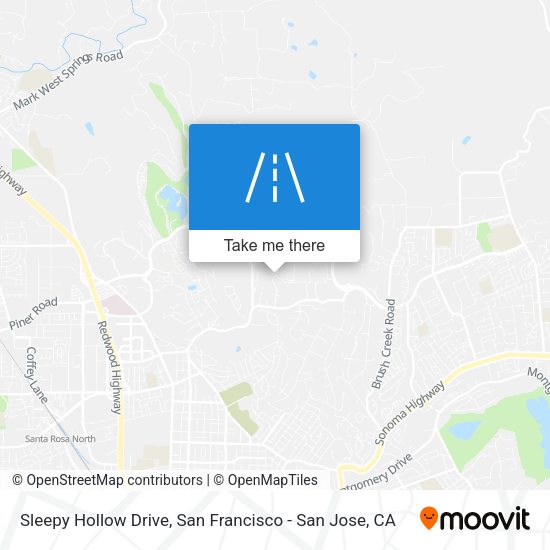 Mapa de Sleepy Hollow Drive
