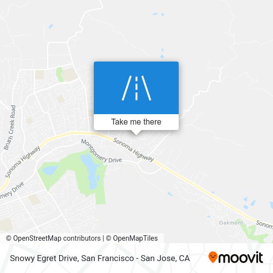 Mapa de Snowy Egret Drive