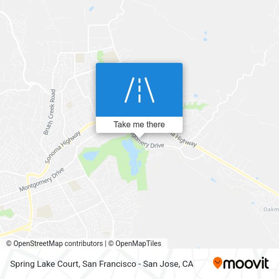 Spring Lake Court map